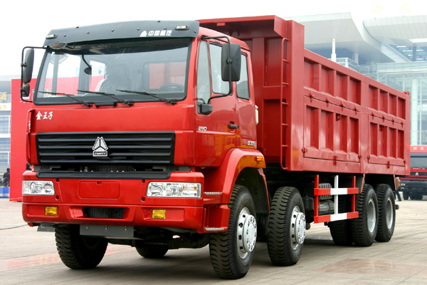 Golden prince 8*4 dump truck
